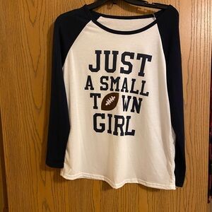 Just a Small Town Girl Jersey Large fit